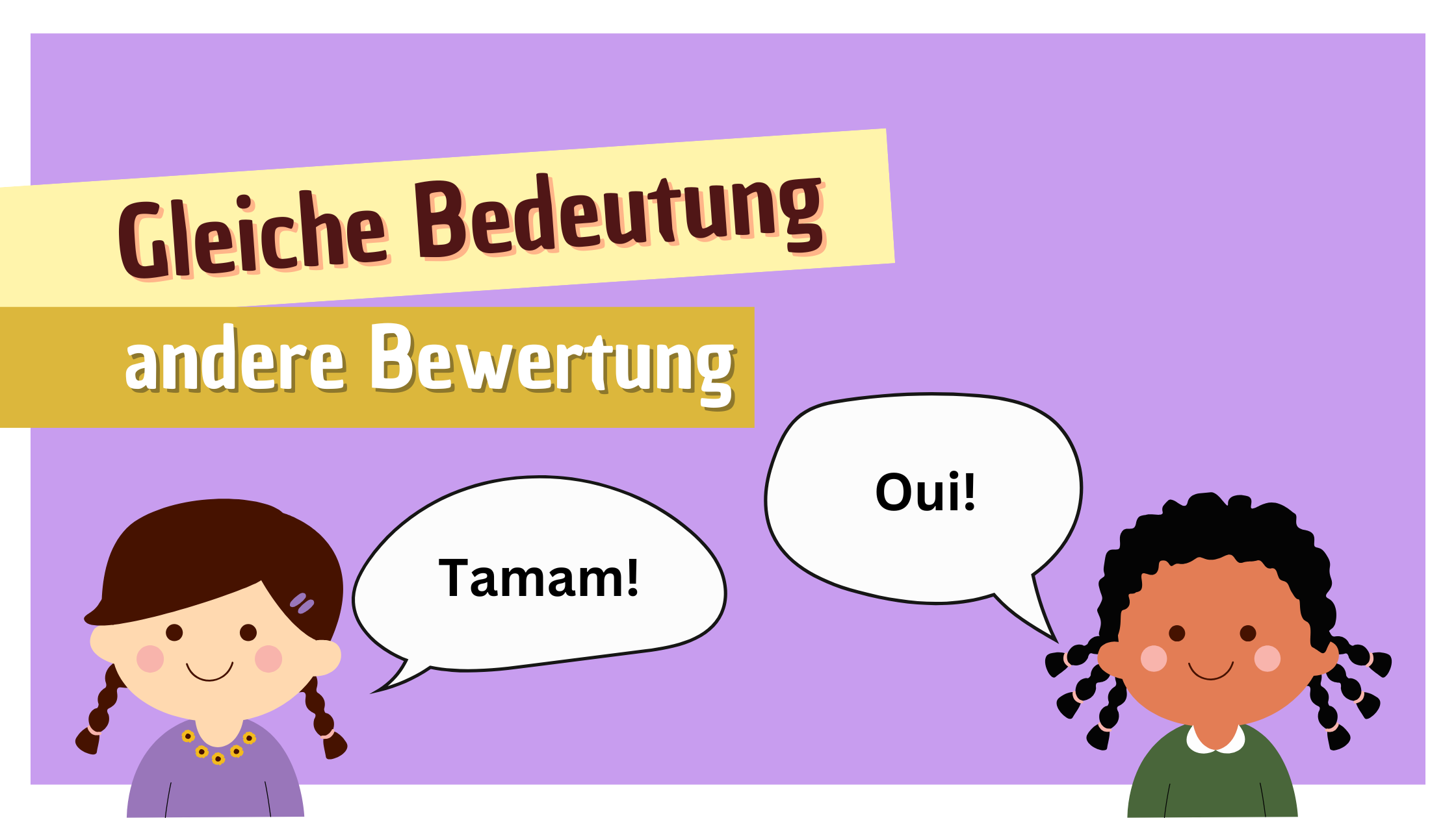Au revoir, Bilingualität – dann sprech‘ ich jetzt halt Deutsch